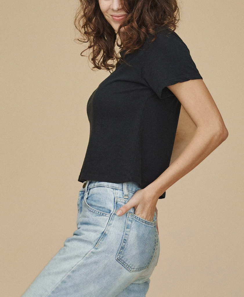 Cropped Ojai Tee  Jungmaven Hemp Clothing