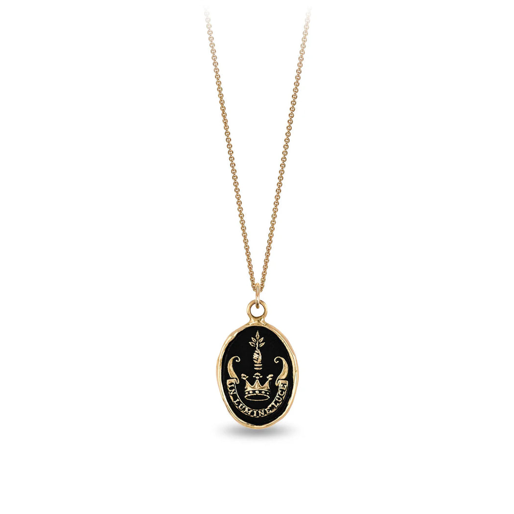 Pyrrha :: Inspiration Talisman Necklace, 14K