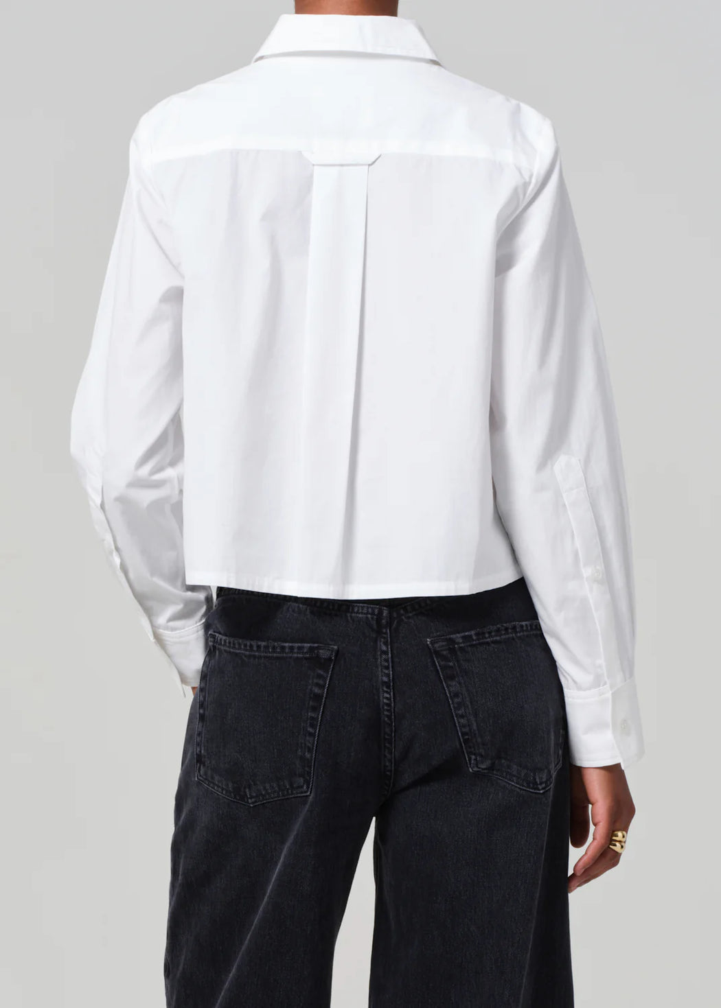 Citizens of Humanity :: Fino Cropped Tuxedo Shirt