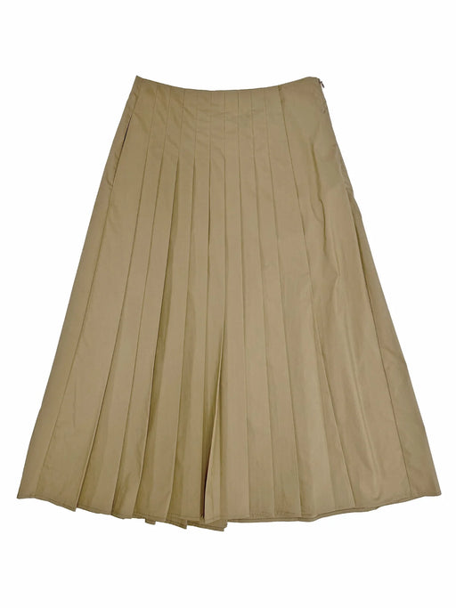 6397 :: Pleated Wrap Skirt