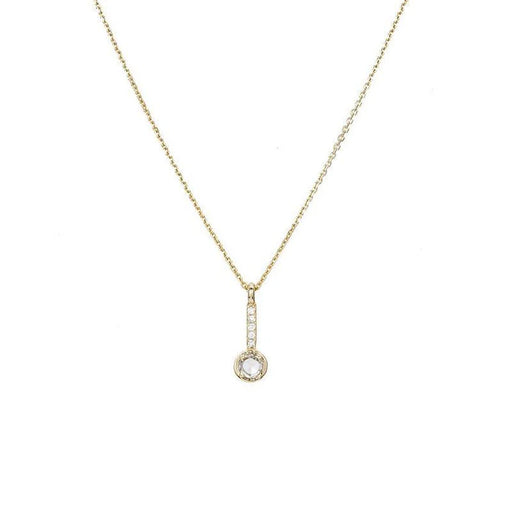 Jennie Kwon :: Rose Cut Diamond Drop Necklace