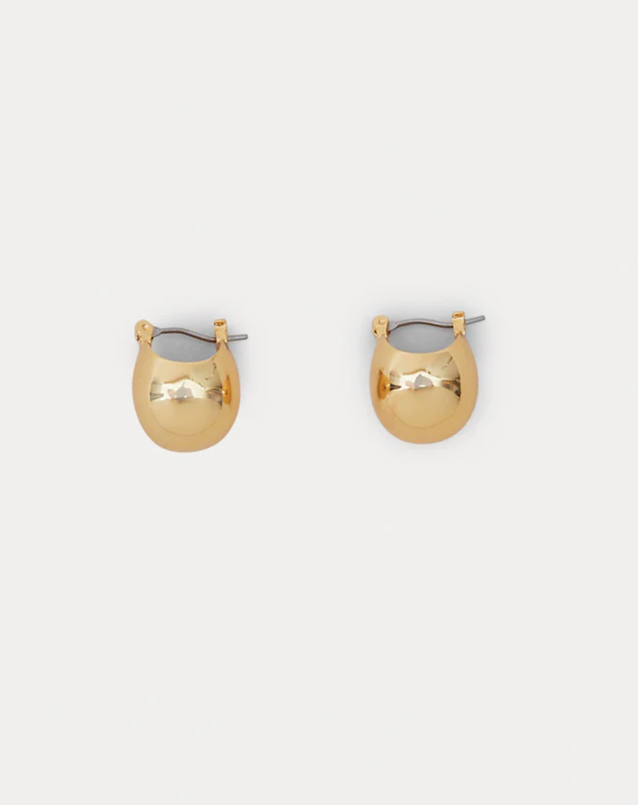 Rachel Comey :: Keel Hoop, 12K Gold Plated Brass