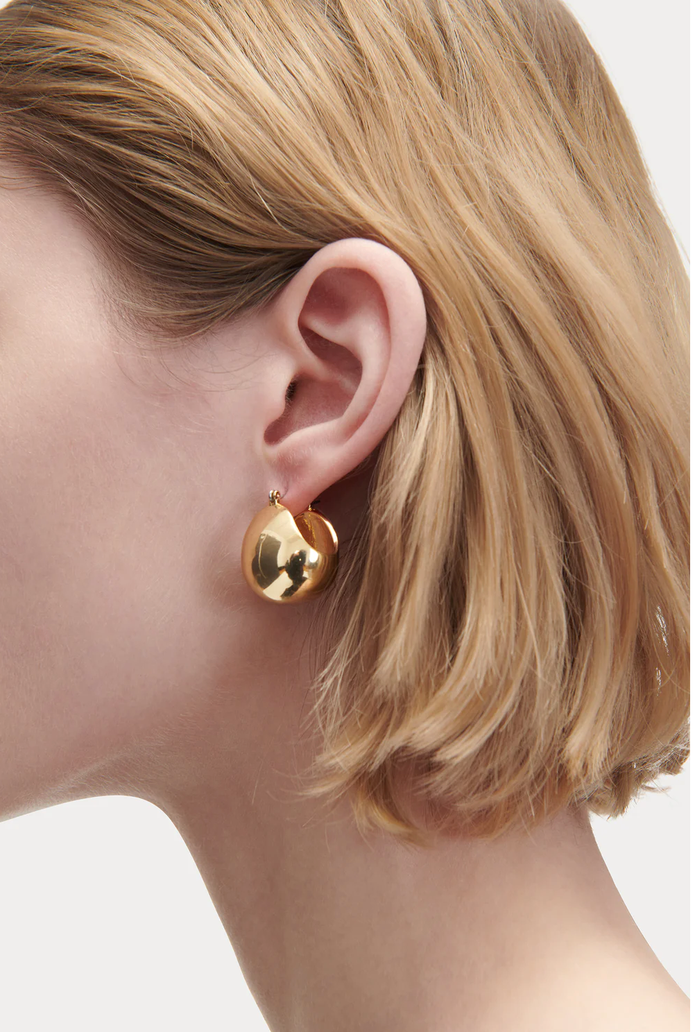 Rachel Comey :: Keel Hoop, 12K Gold Plated Brass