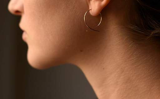 8.6.4 :: Threader Hoop Earrings, EA-M-04