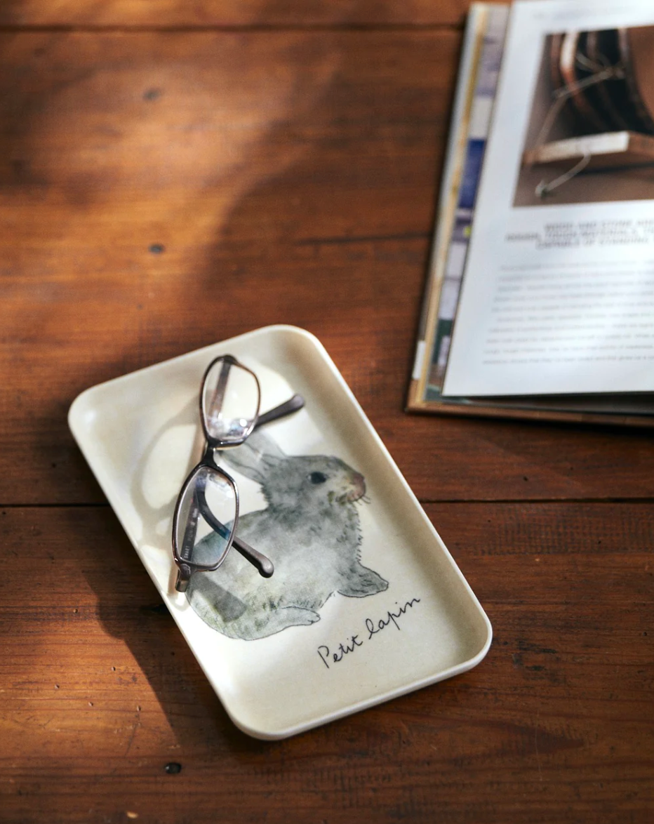 Fog Linen :: Bunny Tray Small