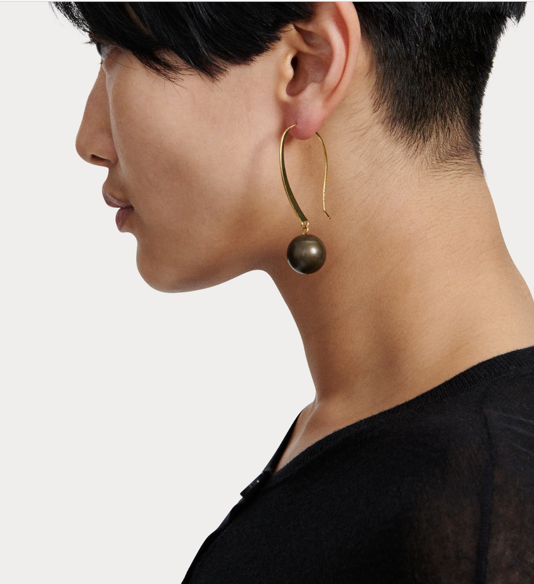 Rachel Comey :: Quito Drop Earrings, Old Gold