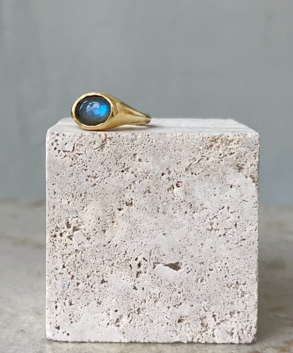 Mercurial Studio :: Odessa Ring, Labradorite