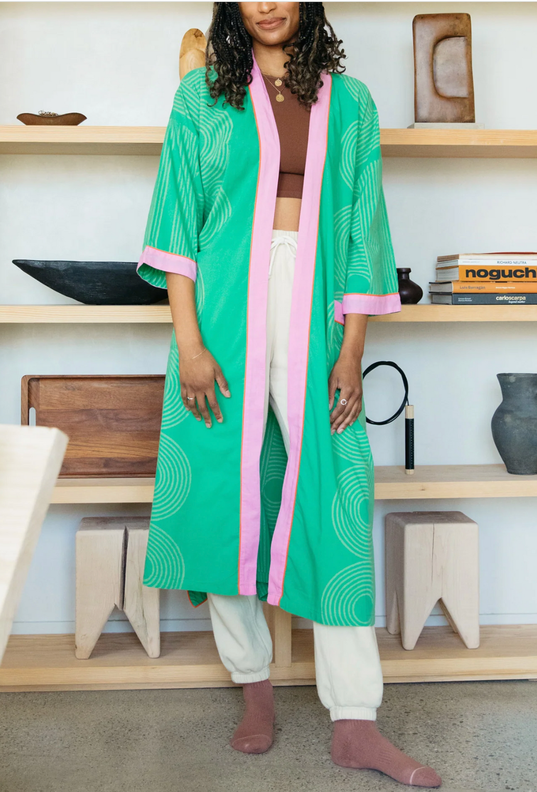 Blockshop Textiles :: Poiret Robe, Kelly Green