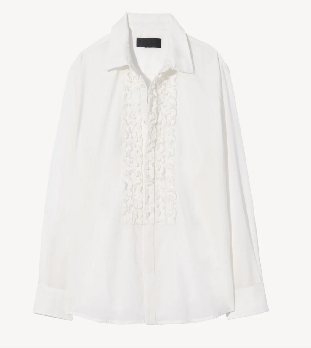 Nili Lotan :: Nathael Ruffle Shirt