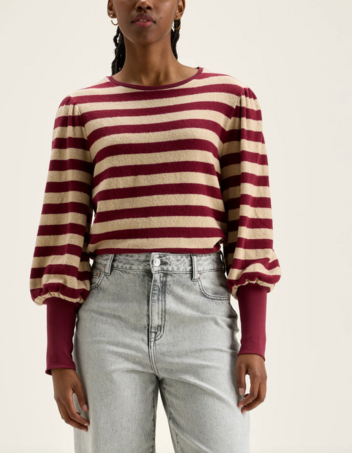 Bellerose :: Stripe Puff Slv Sweater, Vidoum