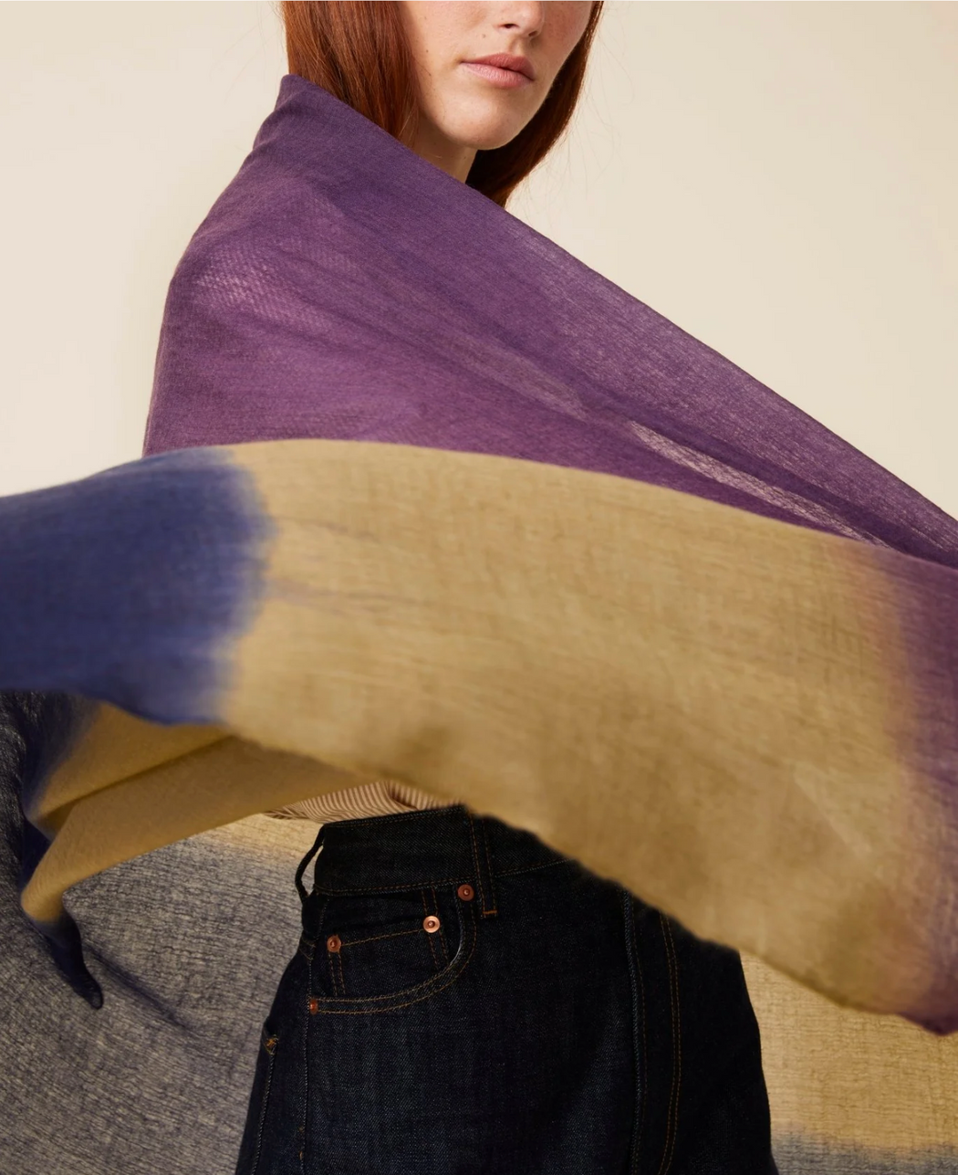 Moismont :: No.757 Dip Dye Scarf