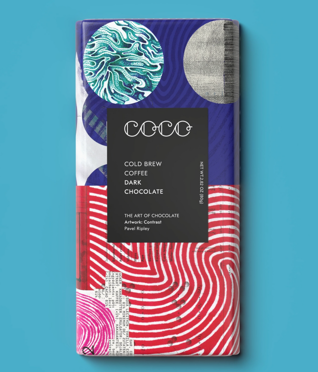 COCO Chocolatier :: Cold Brew Coffee Dark Chocolate Bar