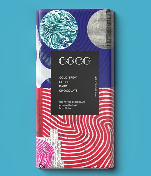 COCO Chocolatier :: Cold Brew Coffee Dark Chocolate Bar