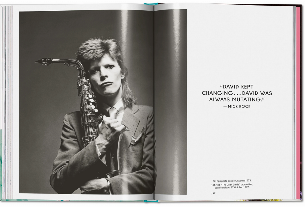 Tashen Books :: Mick Rock The Rise of David Bowie Book