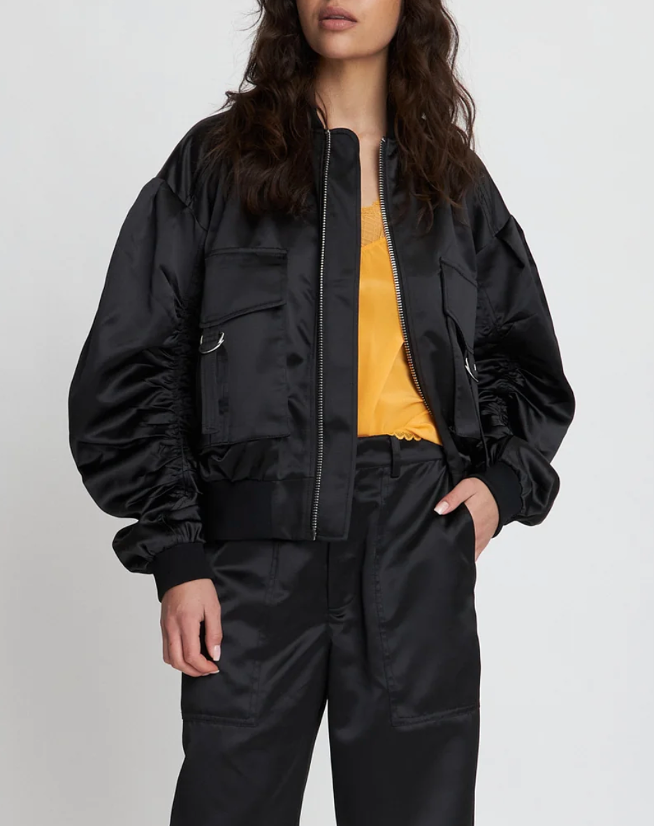 Stella Nova :: Oversized Bomber Jacket