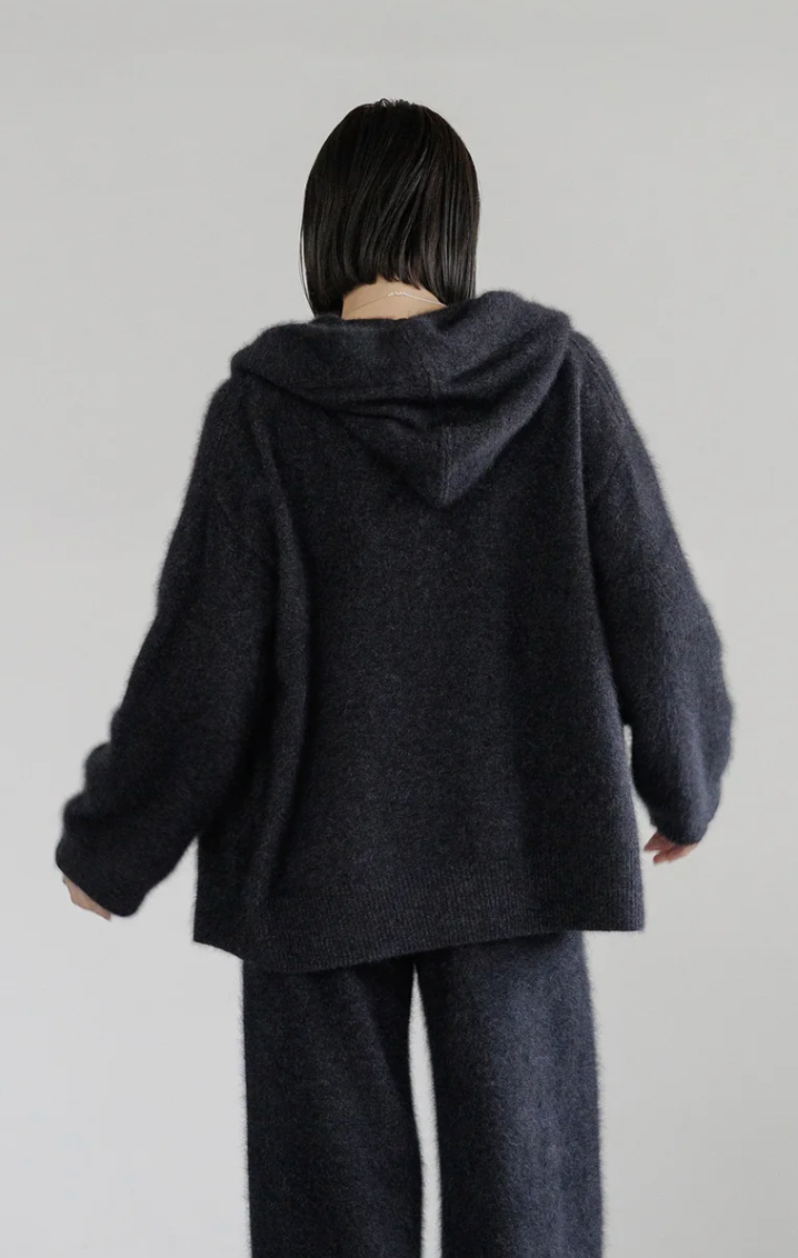 CT Plage :: Fuzzy Hooded Cardigan