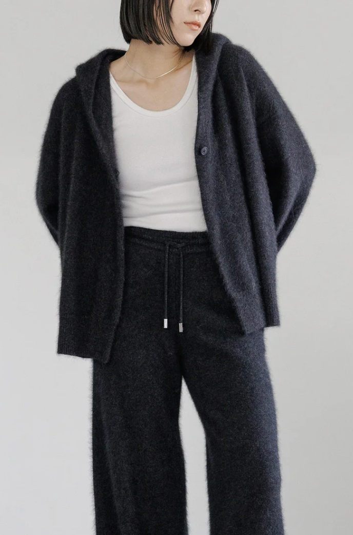 CT Plage :: Fuzzy Hooded Cardigan