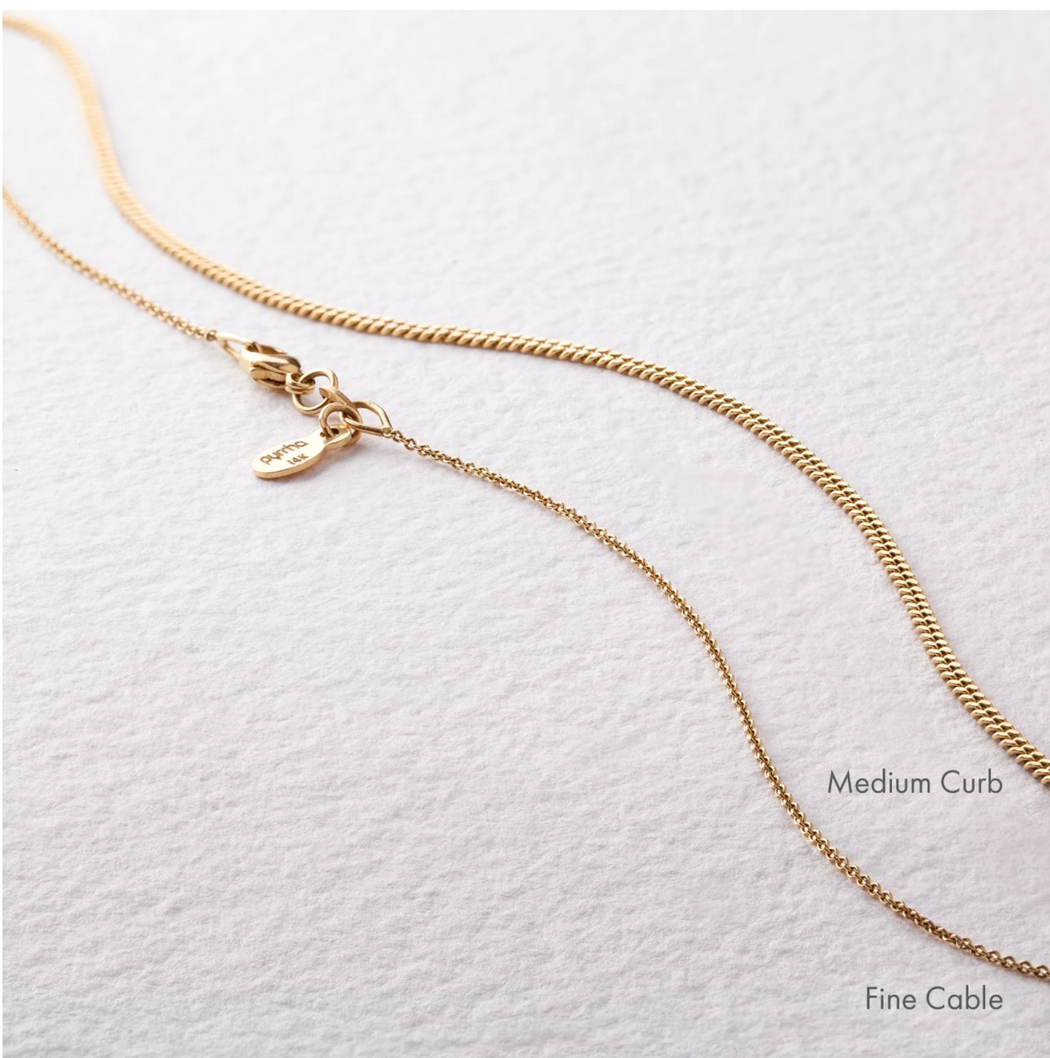 Pyrrha :: New Beginnings Talisman Necklace, 14K