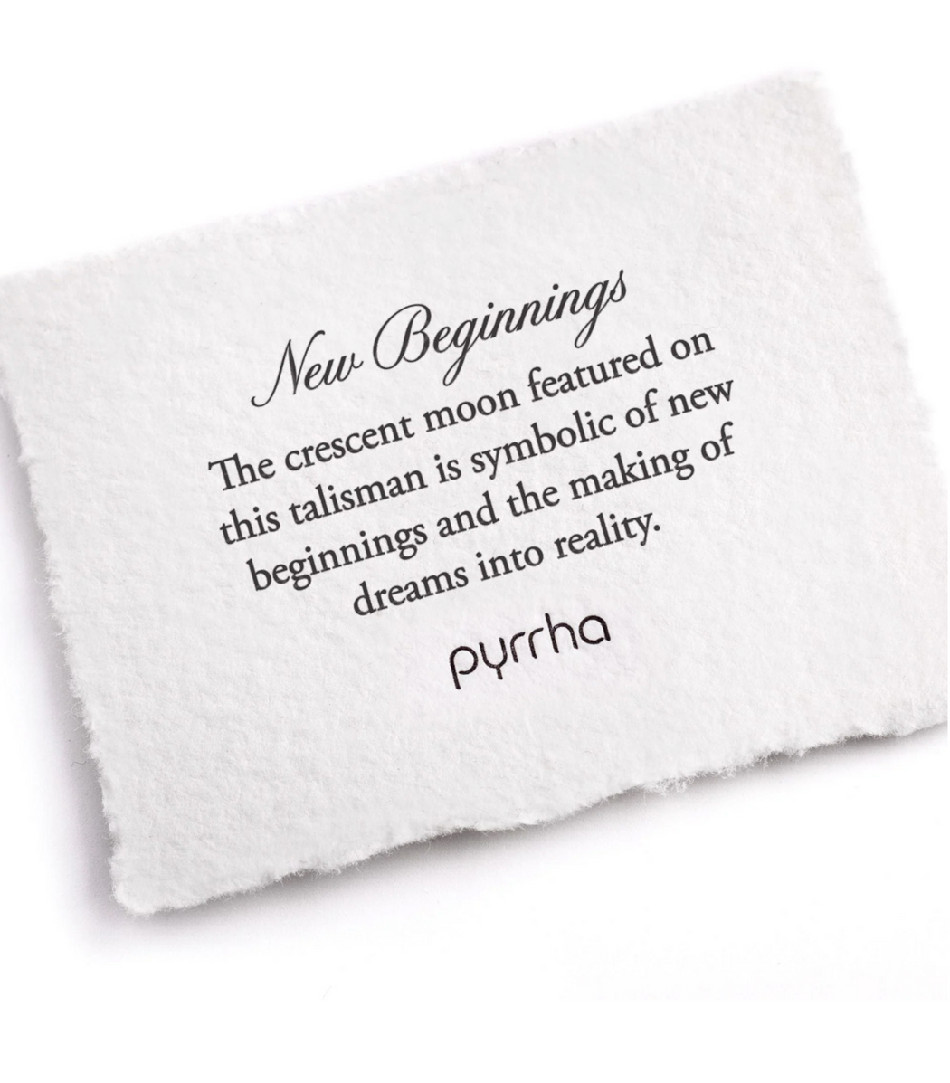 Pyrrha :: New Beginnings Talisman Necklace, 14K