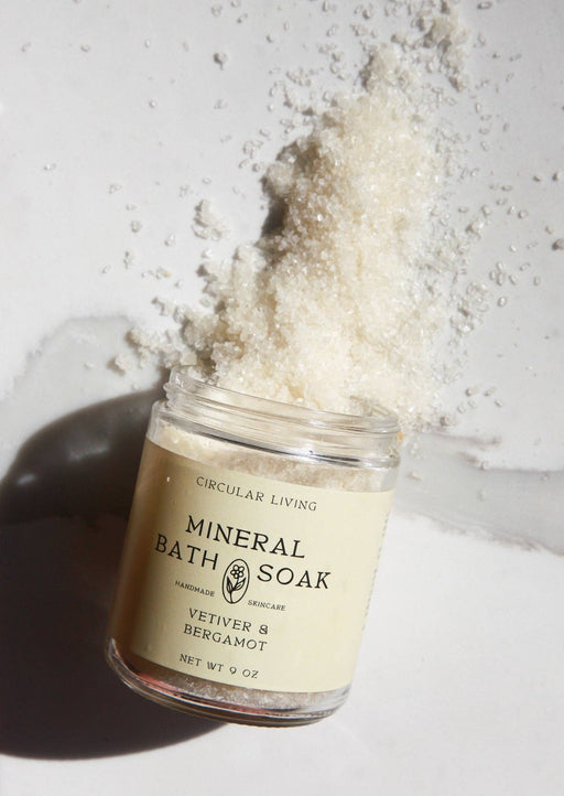 Circular Living - Mineral Bath Soak, Vetiver & Bergamot