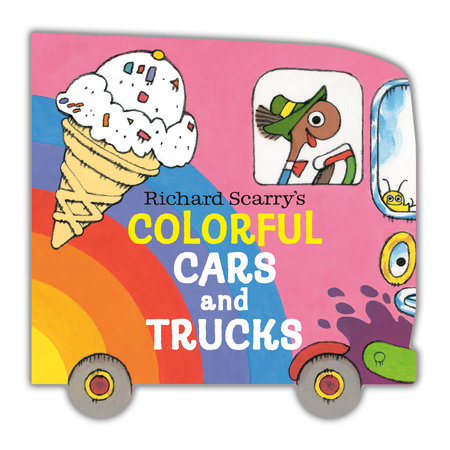 Richard Scarry's Colorful Cars and Trucks Kid's Book