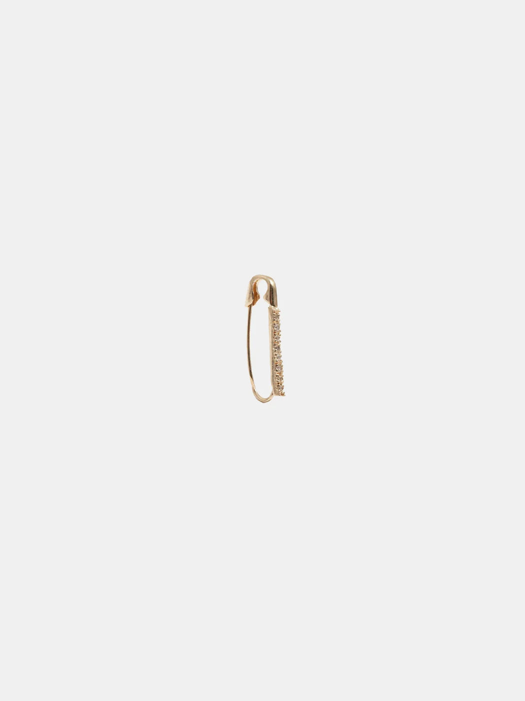 Loren Stewart :: Mini Diamond Safety Pin Earring SINGLE