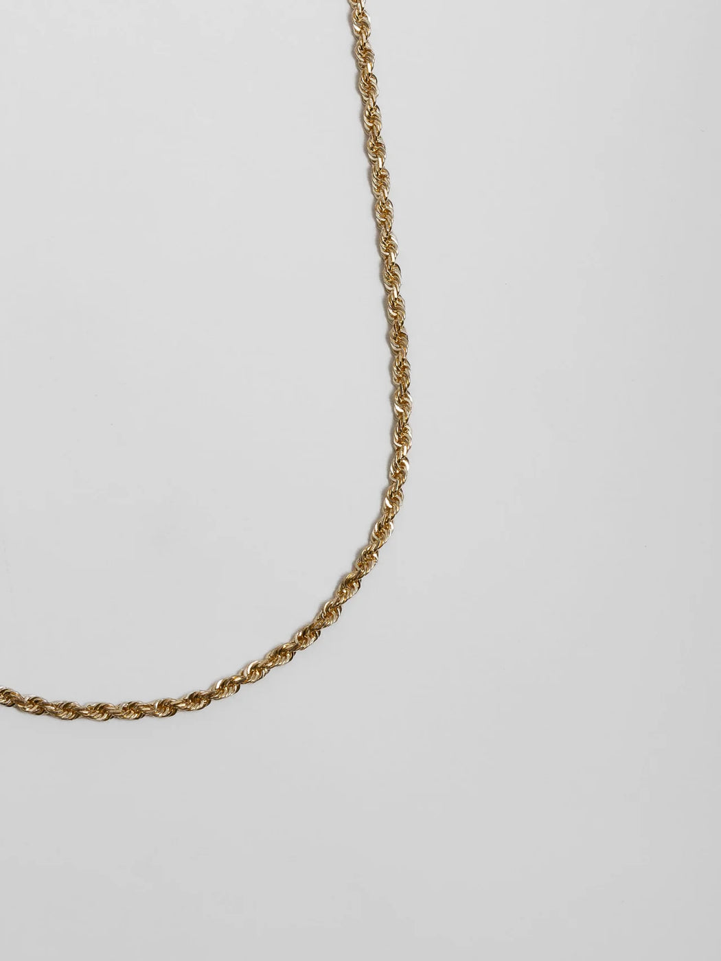 Loren Stewart :: Solid Rope Chain Necklace 16"