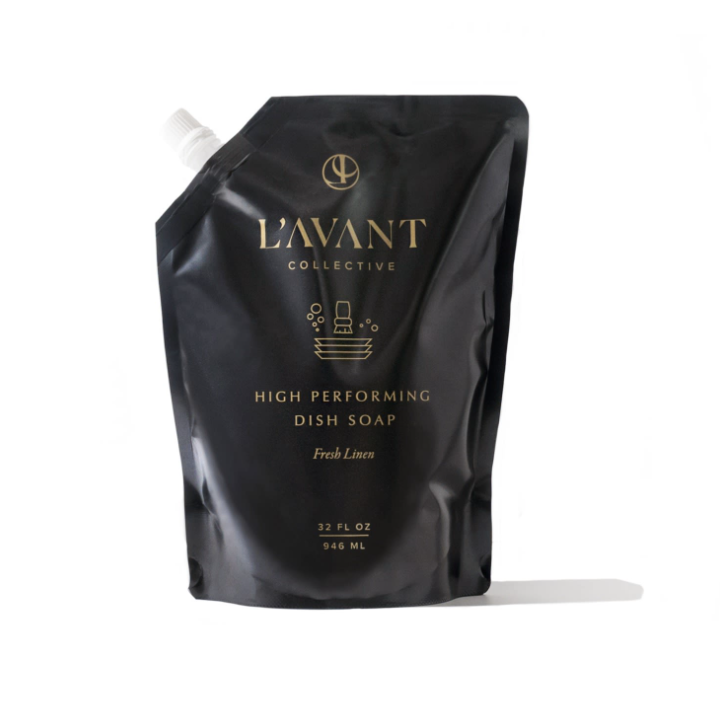 L'Avant :: Natural Dish Soap REFILL, Fresh Linen