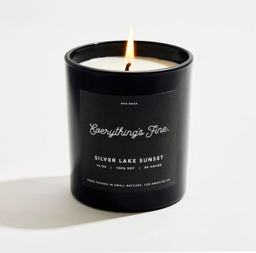 Everything’s Fine :: Silver Lake Sunset Candle 14oz